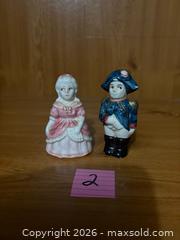 MaxSold Auction: Doll Like Salt & Pepper Shakers ~ Lot A - Kingston (Ontario, Canada) SELLER MANAGED Downsizing Online Auction - Steve Fonyo Drive (STORAGE)