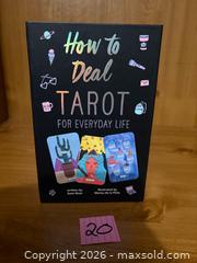 MaxSold Auction: How To Deal Tarot For Everyday Life Kit - Kingston (Ontario, Canada) SELLER MANAGED Downsizing Online Auction - Steve Fonyo Drive (STORAGE)