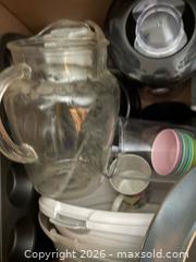 MaxSold Auction: Kitchen box with blender - Kingston (Ontario, Canada) SELLER MANAGED Downsizing Online Auction - Steve Fonyo Drive (STORAGE)