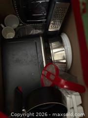 MaxSold Auction: Kitchen box with toaster over - Kingston (Ontario, Canada) SELLER MANAGED Downsizing Online Auction - Steve Fonyo Drive (STORAGE)