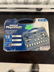 MaxSold Auction: Mastercraft Maximum Speed Ratchet Kit - Kingston (Ontario, Canada) SELLER MANAGED Downsizing Online Auction - Steve Fonyo Drive (STORAGE)