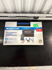 MaxSold Auction: Mastercraft Pocket Digital Multimeter Kit - Kingston (Ontario, Canada) SELLER MANAGED Downsizing Online Auction - Steve Fonyo Drive (STORAGE)