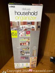 MaxSold Auction: NEW ~ 6 Tier Deluxe Household Organizer - Kingston (Ontario, Canada) SELLER MANAGED Downsizing Online Auction - Steve Fonyo Drive (STORAGE)