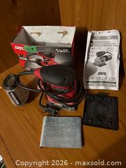 MaxSold Auction: Palm sander with dust canister  - Kingston (Ontario, Canada) SELLER MANAGED Downsizing Online Auction - Steve Fonyo Drive (STORAGE)