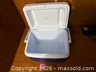 MaxSold Auction: Small Rubbermaid Cooler - Kingston (Ontario, Canada) SELLER MANAGED Downsizing Online Auction - Steve Fonyo Drive (STORAGE)