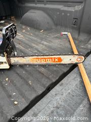MaxSold Auction: Supmix Chainsaw with blade cover - Kingston (Ontario, Canada) SELLER MANAGED Downsizing Online Auction - Steve Fonyo Drive (STORAGE)