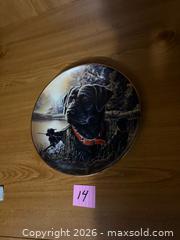 MaxSold Auction: The Bradford Exchange Collectors Dog Plate - Kingston (Ontario, Canada) SELLER MANAGED Downsizing Online Auction - Steve Fonyo Drive (STORAGE)