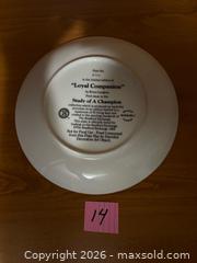 MaxSold Auction: The Bradford Exchange Collectors Dog Plate - Kingston (Ontario, Canada) SELLER MANAGED Downsizing Online Auction - Steve Fonyo Drive (STORAGE)