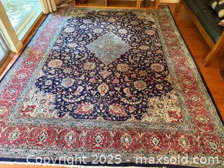 MaxSold Auction: Vintage Persian Sarouk Area Rug 1960s - Menlo Park (California, USA) SELLER MANAGED Estate Sale Online Auction - Sharon Park Drive (CONDO)