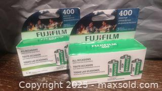 MaxSold Auction: 2 Boxes - FUJIFILM 400 Color Negative 35mm Roll Film (36 x 3) - (See description &#38; pictures) - Toronto (Ontario, Canada) SELLER MANAGED Downsizing Online Auction - Curity Avenue