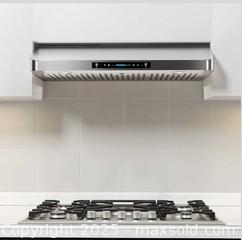 MaxSold Auction: 36&#34; Stainless Steel Under-Cabinet Range Hood, 500 CFM - Toronto (Ontario, Canada) SELLER MANAGED Downsizing Online Auction - Curity Avenue