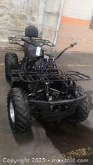 MaxSold Auction: Black Electric All-Terrain Vehicle (ATV) / Quad, 2-Seater Prototype - (See description &#38; pictures) - Toronto (Ontario, Canada) SELLER MANAGED Downsizing Online Auction - Curity Avenue