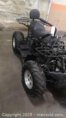 MaxSold Auction: Black Electric All-Terrain Vehicle (ATV) / Quad, 2-Seater Prototype - (See description &#38; pictures) - Toronto (Ontario, Canada) SELLER MANAGED Downsizing Online Auction - Curity Avenue