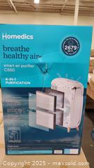 MaxSold Auction: Homedics Smart Air Purifier for Extra-Large Rooms 2679 sq. ft. Room, 4-in-1 Console, True HEPA Filtration, UV-C Technology Reduces Bacteria &#38; Virus, W - Toronto (Ontario, Canada) SELLER MANAGED Downsizing Online Auction - Curity Avenue