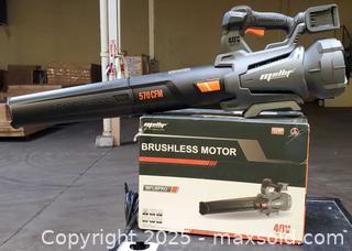 MaxSold Auction: Mellif MFLBPRO 40V Brushless Cordless Handheld Leaf Blower - Toronto (Ontario, Canada) SELLER MANAGED Downsizing Online Auction - Curity Avenue
