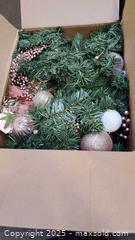 MaxSold Auction: WBHome 6&#39; Pre-Lit Christmas Garland with 35 LED Lights - Toronto (Ontario, Canada) SELLER MANAGED Downsizing Online Auction - Curity Avenue