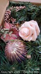 MaxSold Auction: WBHome 6&#39; Pre-Lit Christmas Garland with 35 LED Lights - Toronto (Ontario, Canada) SELLER MANAGED Downsizing Online Auction - Curity Avenue