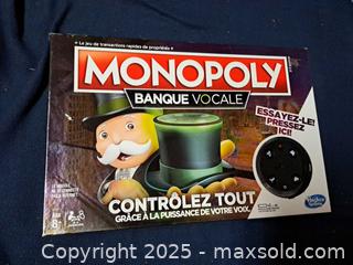 MaxSold Auction: FRENCH VOCAL MONOPOLY UNTESTED  - Clearview (Ontario, Canada) SELLER MANAGED Reseller Online Auction -  County Road 10