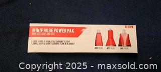 MaxSold Auction: POWER PROBE TEK. MINI PROBE POWERPAK, PLUG IN CURRENT TESTER (NEW) UNTESTED  - Clearview (Ontario, Canada) SELLER MANAGED Reseller Online Auction -  County Road 10