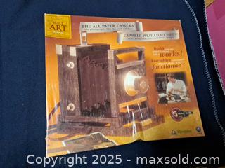 MaxSold Auction: WREBBIT THE ALL PAPER CAMERA, AND IT WORKS.  (NEW) UNTESTED  - Clearview (Ontario, Canada) SELLER MANAGED Reseller Online Auction -  County Road 10