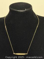 MaxSold Auction: 14K Gold + Diamond Hand Made Necklace  - Toronto (Ontario, Canada) PARTNER MANAGED Estate Sale Online Auction -  Glen Road