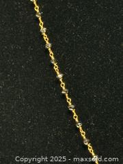 MaxSold Auction: 14K Gold + Diamond + Turquoise Necklace  - Toronto (Ontario, Canada) PARTNER MANAGED Estate Sale Online Auction -  Glen Road