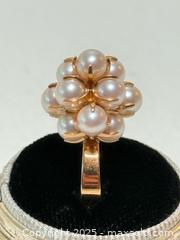 MaxSold Auction: 14K Gold + Pearl Cocktail Ring  - Toronto (Ontario, Canada) PARTNER MANAGED Estate Sale Online Auction -  Glen Road