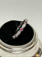 MaxSold Auction: 14K Gold + Ruby + Diamond Ring Eternity Band  - Toronto (Ontario, Canada) PARTNER MANAGED Estate Sale Online Auction -  Glen Road