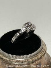 MaxSold Auction: 14K White Gold + Diamond Ring  - Toronto (Ontario, Canada) PARTNER MANAGED Estate Sale Online Auction -  Glen Road