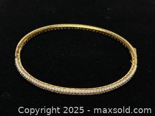 MaxSold Auction: 18K Gold + Diamond Bangle  - Toronto (Ontario, Canada) PARTNER MANAGED Estate Sale Online Auction -  Glen Road