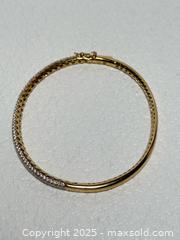 MaxSold Auction: 18K Gold + Diamond Bangle  - Toronto (Ontario, Canada) PARTNER MANAGED Estate Sale Online Auction -  Glen Road