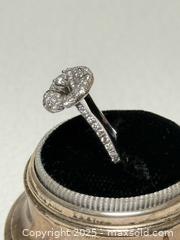 MaxSold Auction: 18K White Gold + Diamond Floral Ring - Toronto (Ontario, Canada) PARTNER MANAGED Estate Sale Online Auction -  Glen Road