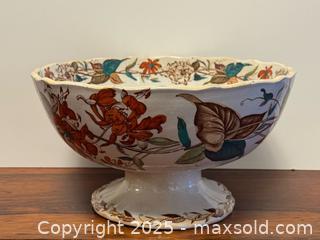 MaxSold Auction: 19C. Large Antique Scottish Fruit Bowl by D Methven &#38; Sons Kirkcaldy Pottery - Toronto (Ontario, Canada) PARTNER MANAGED Estate Sale Online Auction -  Glen Road