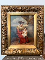 MaxSold Auction: 19th Century Oil Painting of a Woman + Child  - Toronto (Ontario, Canada) PARTNER MANAGED Estate Sale Online Auction -  Glen Road