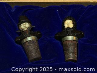 MaxSold Auction: Antique 19th C Carved Figural Wood + Cork Bottle Stoppers  - Toronto (Ontario, Canada) PARTNER MANAGED Estate Sale Online Auction -  Glen Road