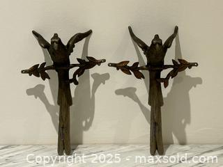 MaxSold Auction: Antique Bronze Bird Sconces  - Toronto (Ontario, Canada) PARTNER MANAGED Estate Sale Online Auction -  Glen Road