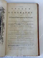 MaxSold Auction: Antique c.1771 D. Fenning New System of Geography Book  - Toronto (Ontario, Canada) PARTNER MANAGED Estate Sale Online Auction -  Glen Road