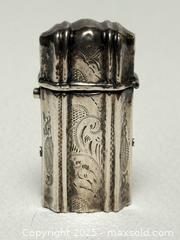 MaxSold Auction: Antique Dutch Engraved Sterling Match Safe Vesta - Toronto (Ontario, Canada) PARTNER MANAGED Estate Sale Online Auction -  Glen Road