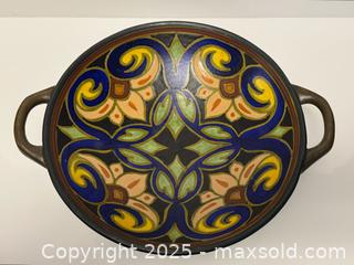 MaxSold Auction: Antique Dutch Gouda Pottery Bowl in Laric Pattern - Toronto (Ontario, Canada) PARTNER MANAGED Estate Sale Online Auction -  Glen Road