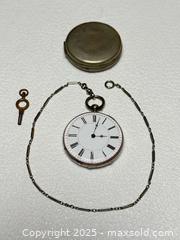 MaxSold Auction: Antique French Silver Key Wound Pocket Watch  - Toronto (Ontario, Canada) PARTNER MANAGED Estate Sale Online Auction -  Glen Road