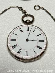 MaxSold Auction: Antique French Silver Key Wound Pocket Watch  - Toronto (Ontario, Canada) PARTNER MANAGED Estate Sale Online Auction -  Glen Road