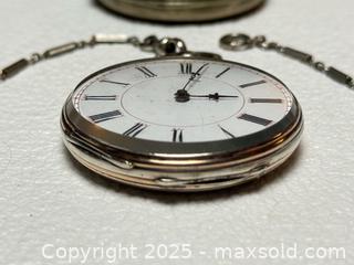 MaxSold Auction: Antique French Silver Key Wound Pocket Watch  - Toronto (Ontario, Canada) PARTNER MANAGED Estate Sale Online Auction -  Glen Road