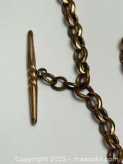 MaxSold Auction: Antique Gold Filled Pocket Watch Chain + Compass Fob  - Toronto (Ontario, Canada) PARTNER MANAGED Estate Sale Online Auction -  Glen Road