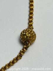 MaxSold Auction: Antique Gold Watch Chain with Orbs  - Toronto (Ontario, Canada) PARTNER MANAGED Estate Sale Online Auction -  Glen Road