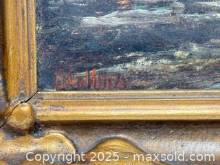 MaxSold Auction: Antique Signed Landscape Oil Painting  - Toronto (Ontario, Canada) PARTNER MANAGED Estate Sale Online Auction -  Glen Road