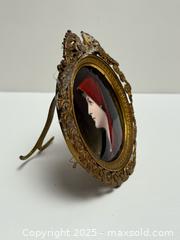 MaxSold Auction: Antique Signed Miniature Copper Enamel Saint Fabiola Portrait  - Toronto (Ontario, Canada) PARTNER MANAGED Estate Sale Online Auction -  Glen Road