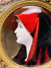 MaxSold Auction: Antique Signed Miniature Copper Enamel Saint Fabiola Portrait  - Toronto (Ontario, Canada) PARTNER MANAGED Estate Sale Online Auction -  Glen Road