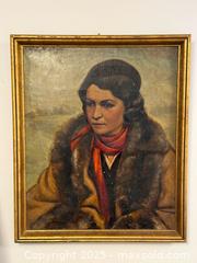 MaxSold Auction: Antique Signed Portrait of a Woman c.1931 - Toronto (Ontario, Canada) PARTNER MANAGED Estate Sale Online Auction -  Glen Road
