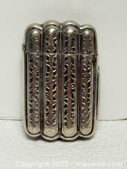 MaxSold Auction: Antique Sterling Silver Cigar Shaped Match Vesta  - Toronto (Ontario, Canada) PARTNER MANAGED Estate Sale Online Auction -  Glen Road