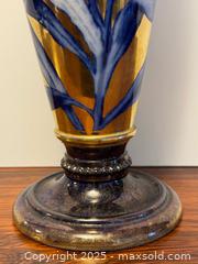 MaxSold Auction: Antique Thomas Forester &#38; Sons Hand Painted Ceramic Lamp Base in Cobalt Blue and Gold - Toronto (Ontario, Canada) PARTNER MANAGED Estate Sale Online Auction -  Glen Road